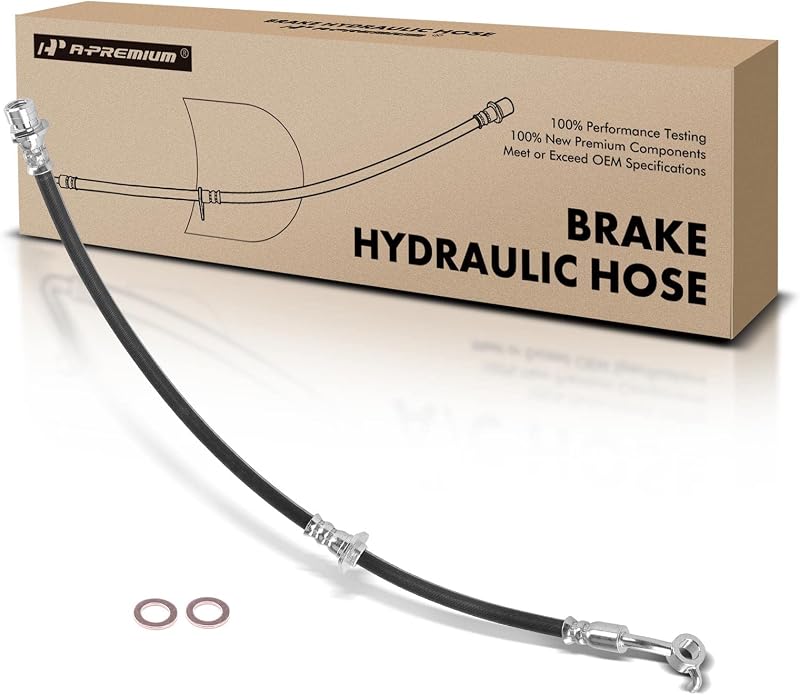 Mangueira de freio hidráulico traseira direita A-Premium para Honda Accord e Acura TSX – 1 unidade