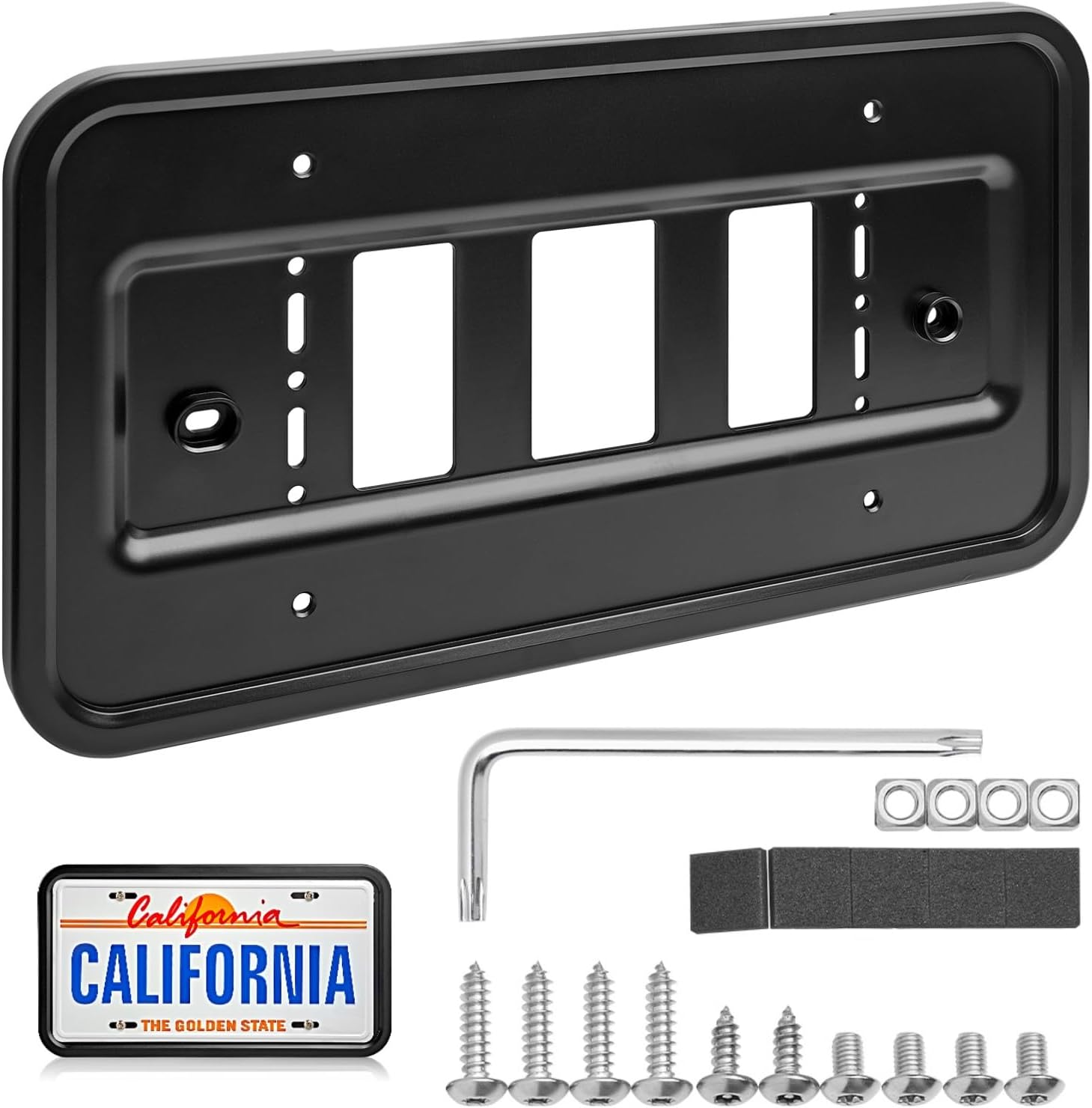 GTP Rear License Plate Base Mount Bracket Compatible with