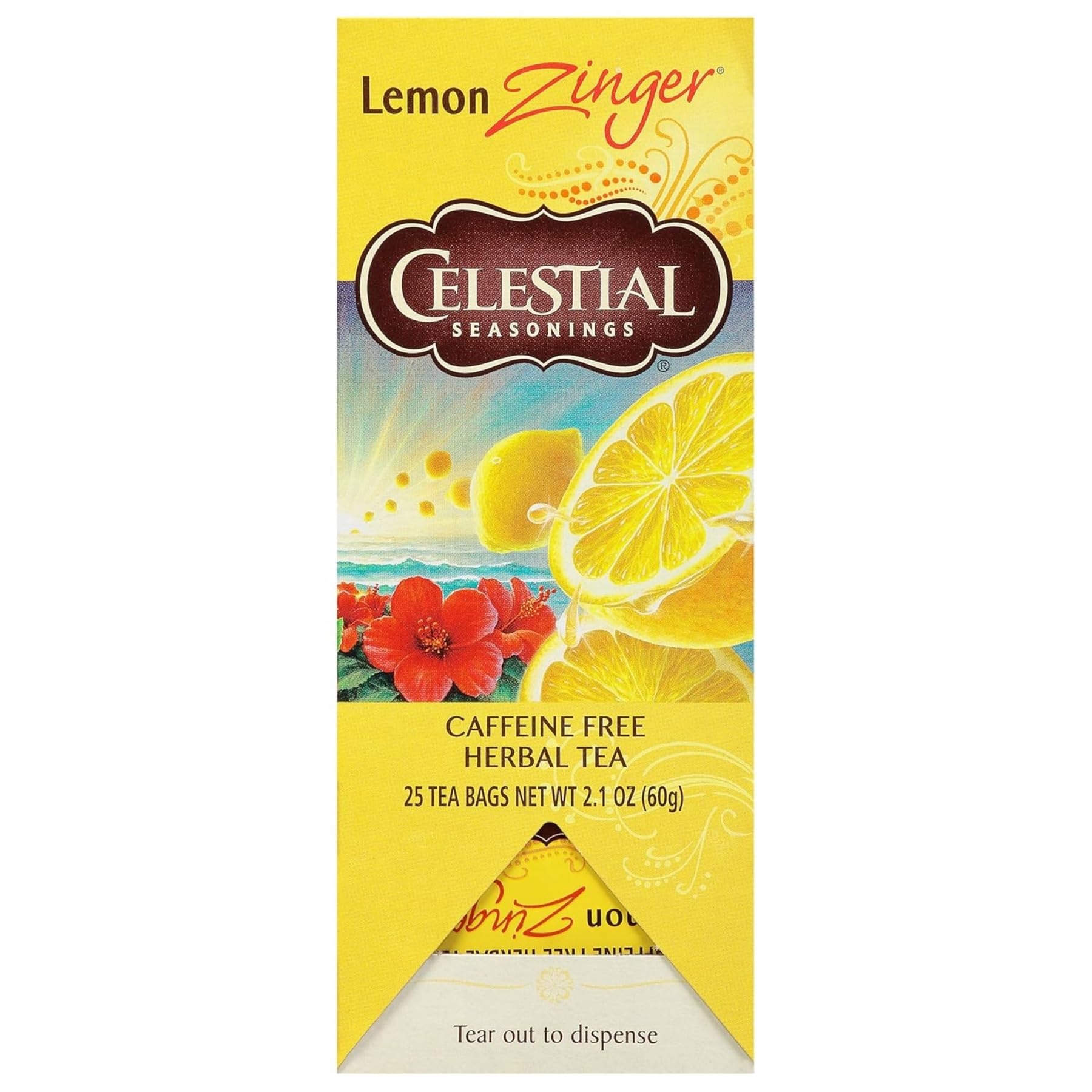 Amazon.com : Celestial Seasonings Caffeine Free Lemon Zinger