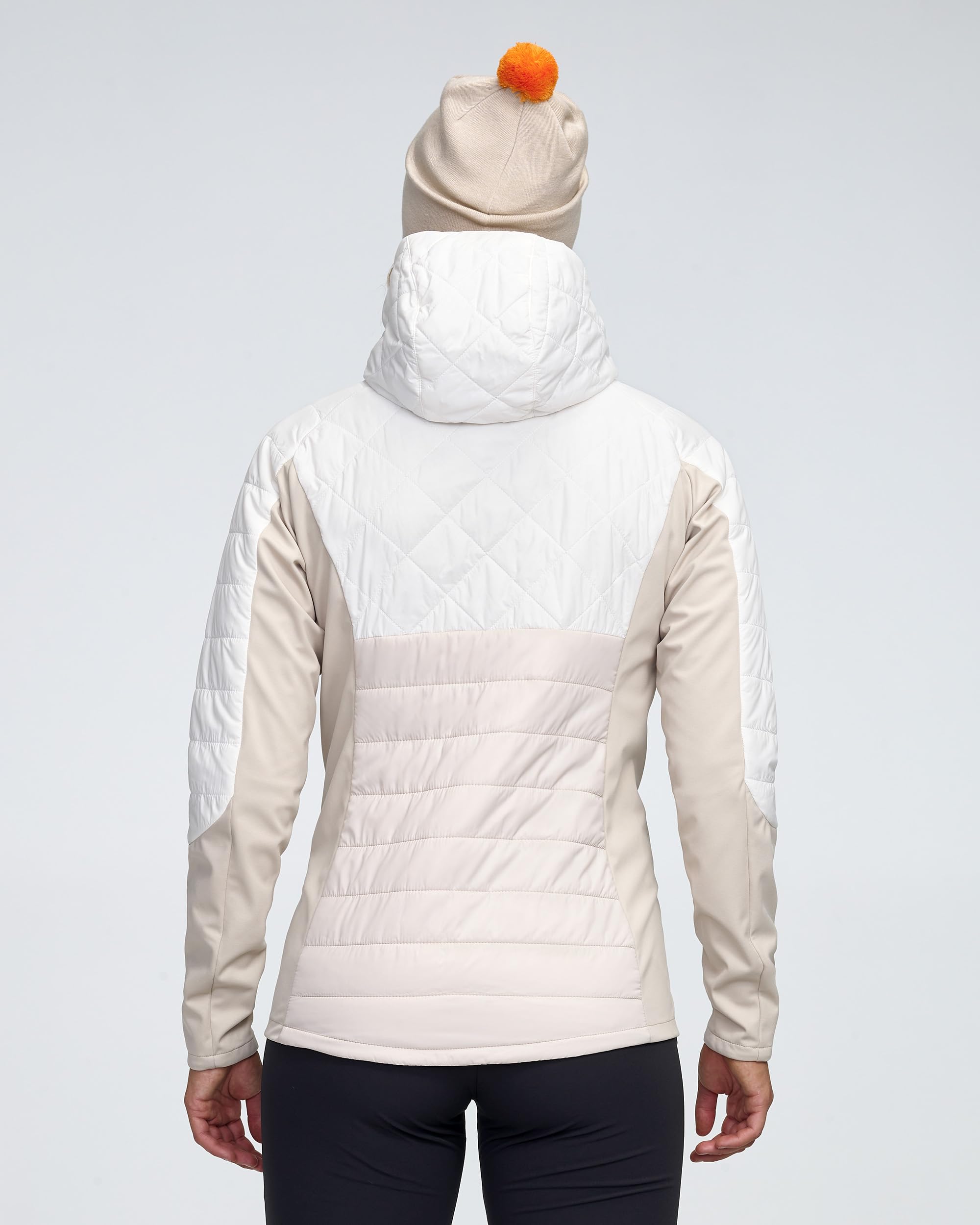 B DÆHLIE Daehlie Graphlite - Chaqueta ligera acolchada con capucha para mujer, abrigo de invierno para exteriores
