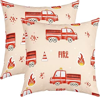 Cartoon Car Throw Pillow Cover 18