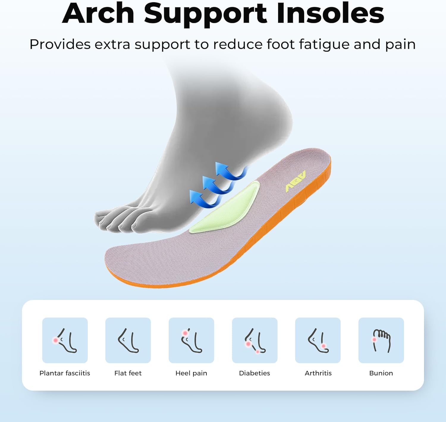 Wide Toe Box Shoes Women with Arch Support Walking Shoes Orthotic Plantar Fasciitis Tennis Sneakers - Image 3