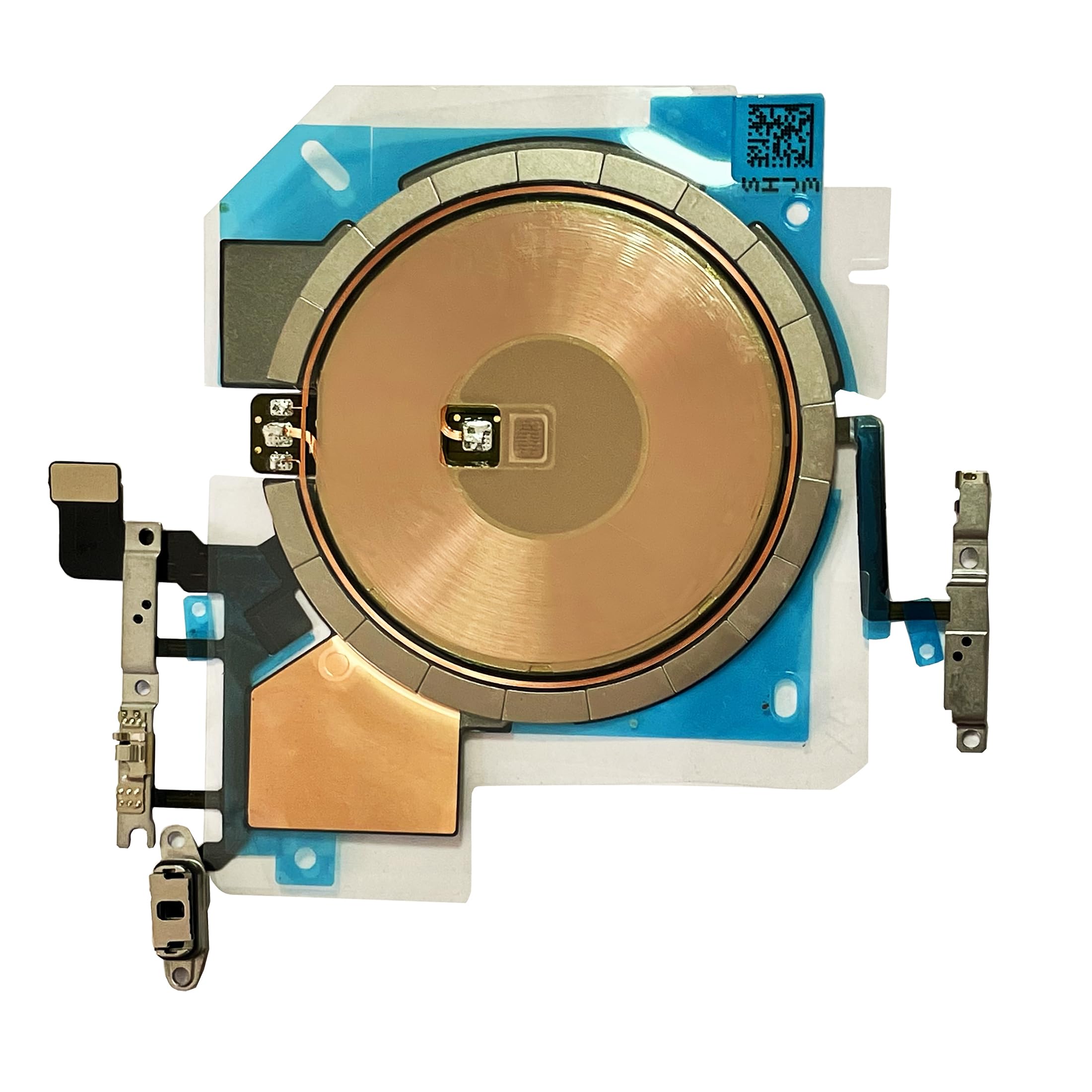 Wireless Charging Chip NFC Coil Assembly with Flashlight Volume Flex Cable replacment for iPhone 14 pro Max 6.7 inch