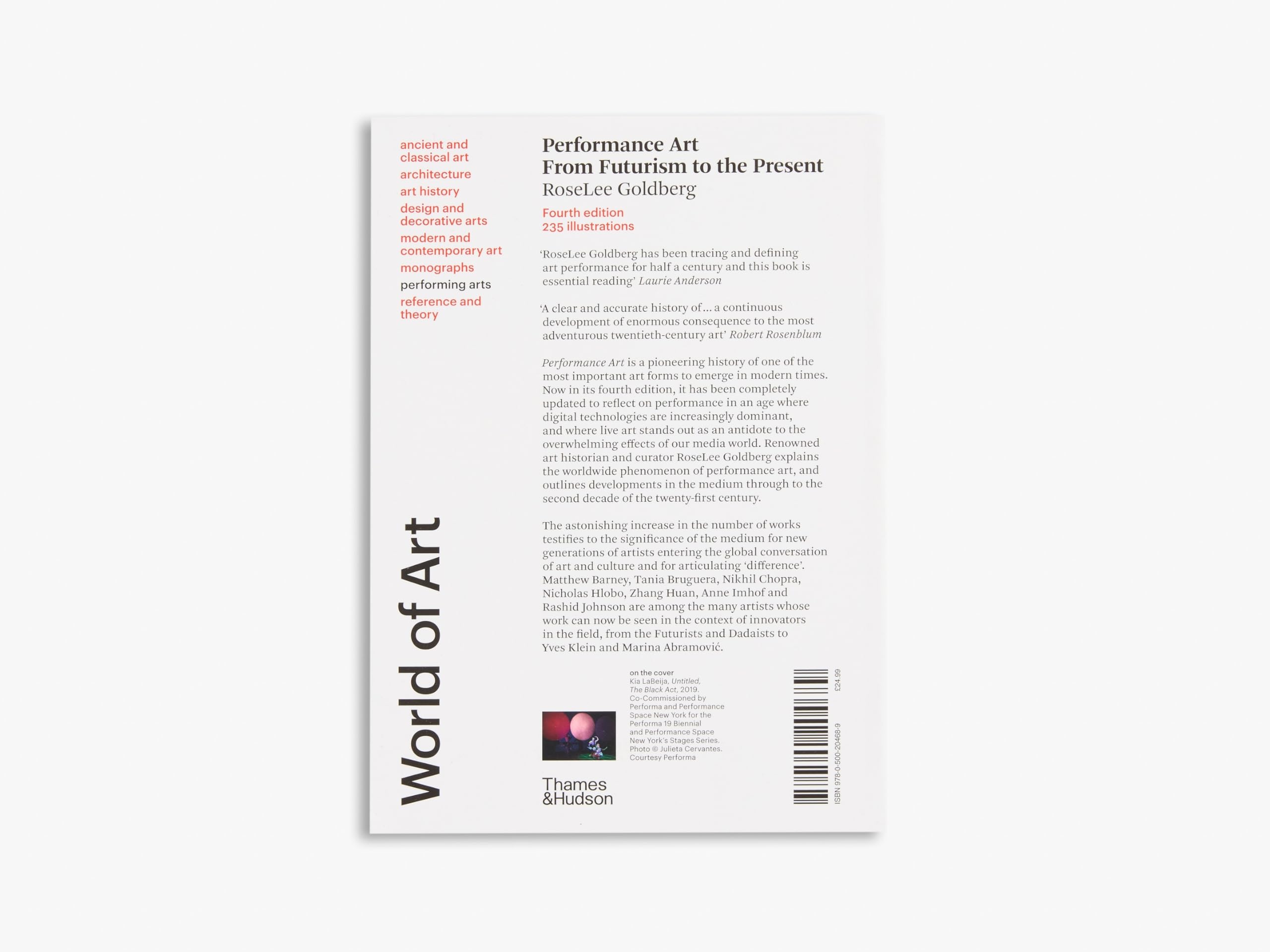 Performance Art: From Futurism to the Present