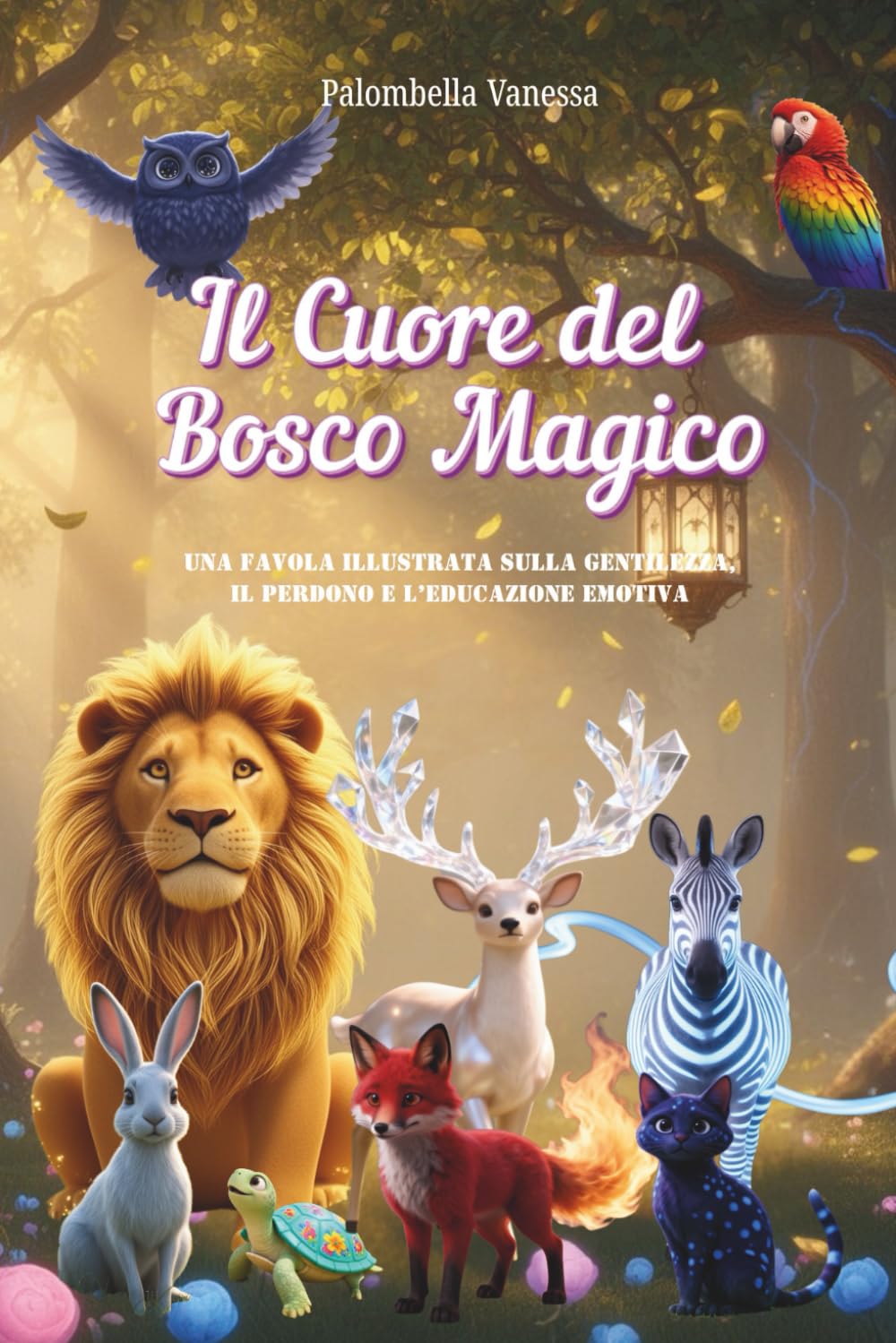 Il cuore del bosco magico: Una favola illustrata sulla gentilezza, il perdono e l’educazione emotiva