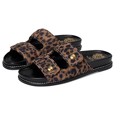 Vince Camuto Graysin Quilted Double Band Slide Sandals Women