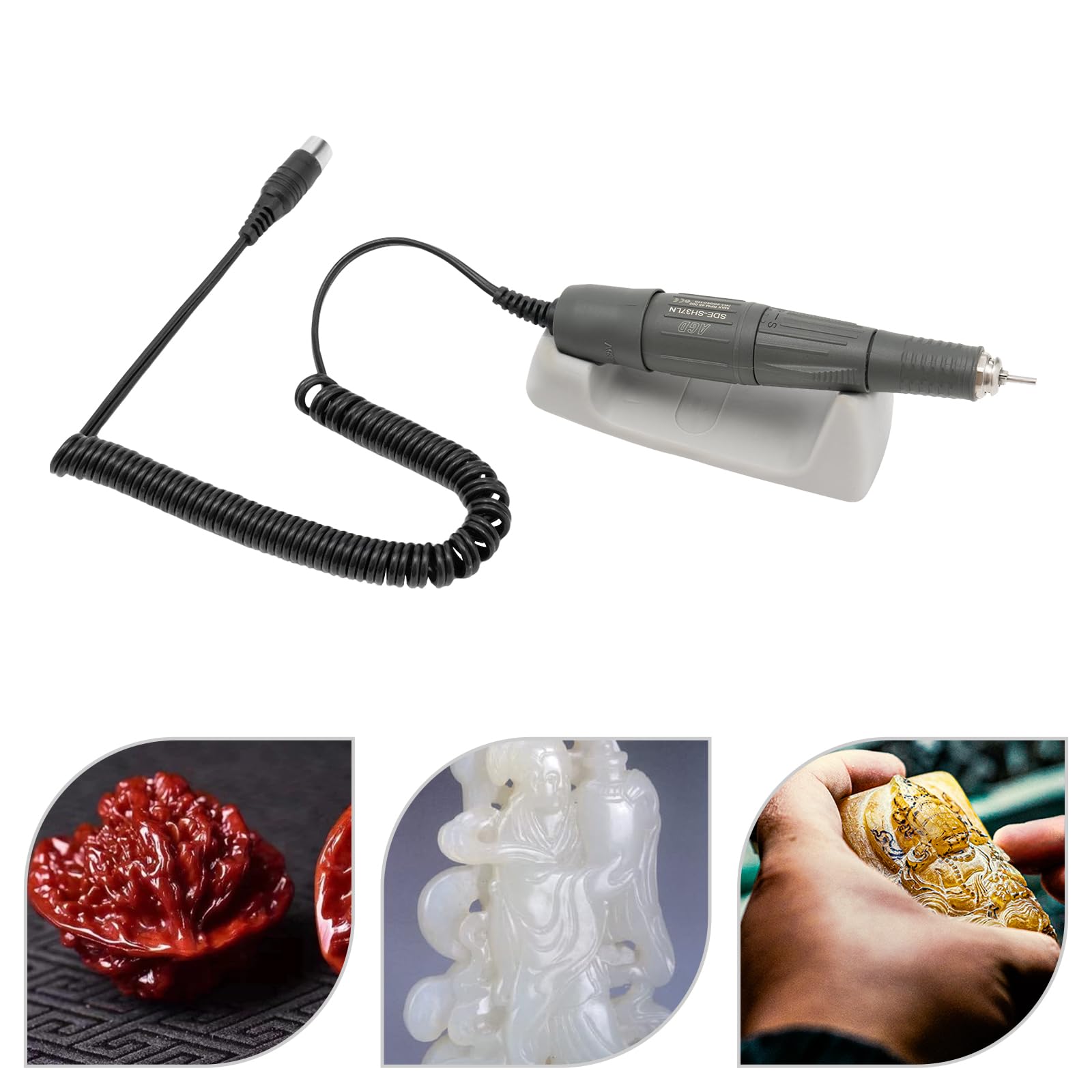 SDE-SH37LN N8 Micromotor Eléctrico Pulidora 45KRPM Laboratorio Portátil