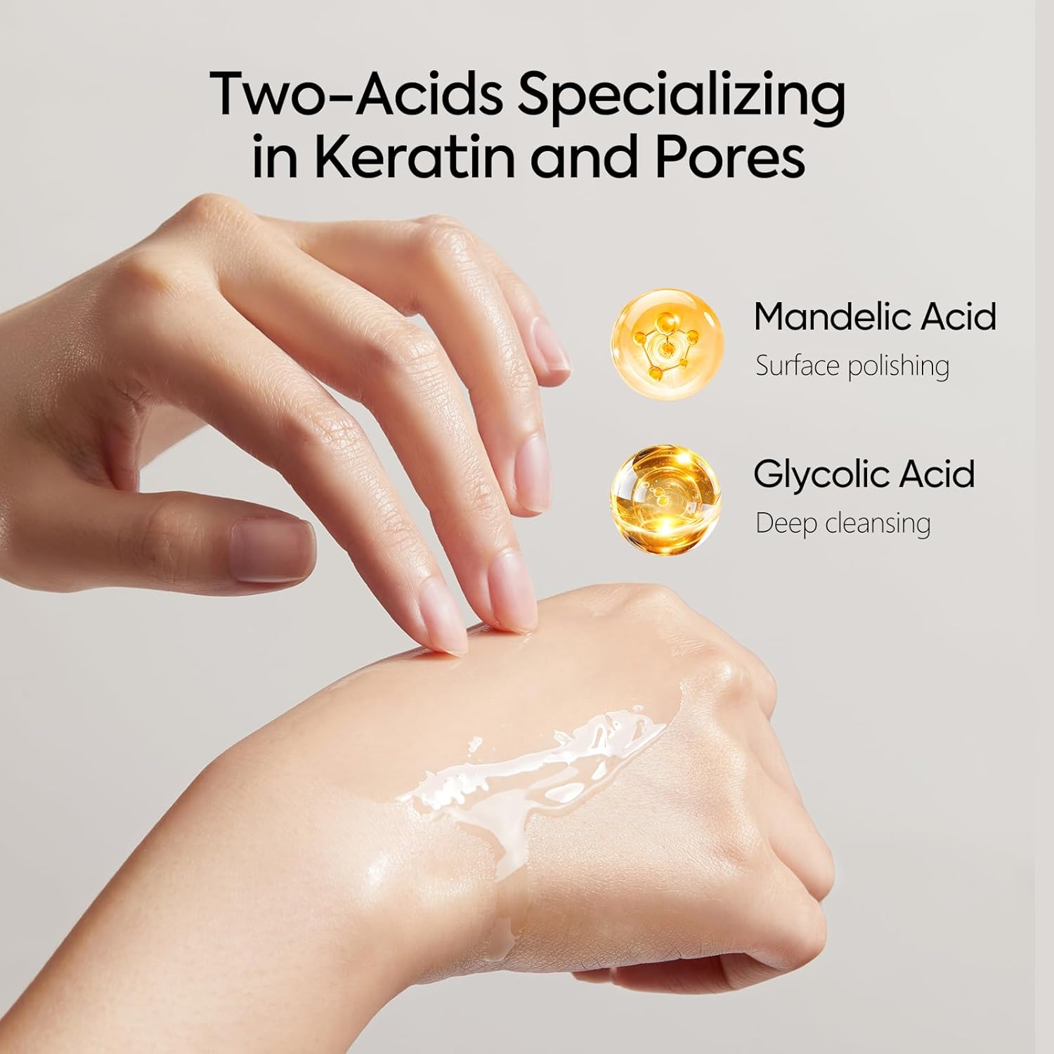 7-Day Skin Cycling Kit - Firming Anti-Aging Face Serum with Peptides & Niacinamide - Gentle Mandelic Acid Exfoliating Ampoules for Glass Skin - Hydrating Dark Spot & Wrinkle Repair Treatment - Image 7