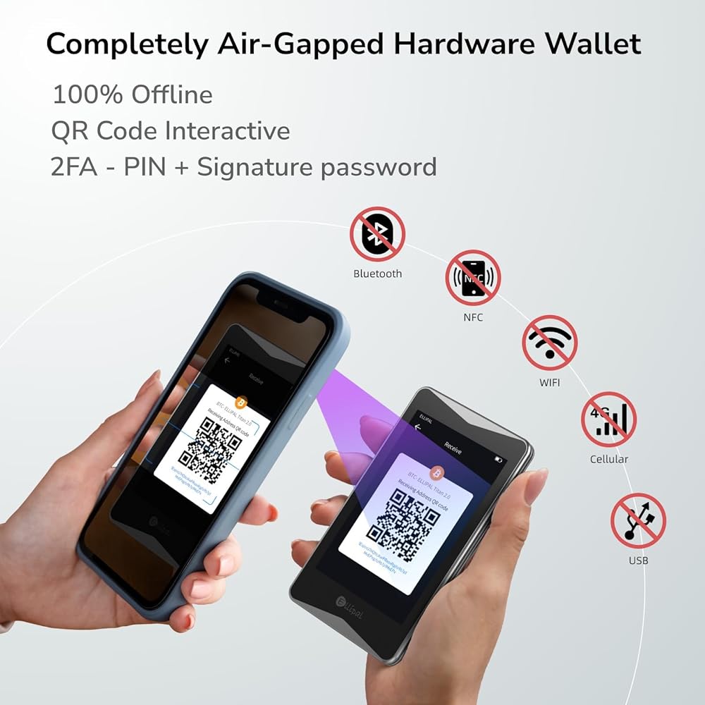ELLIPAL Titan 2.0 Crypto Cold Wallet, 100% Offline, Bangladesh | Ubuy