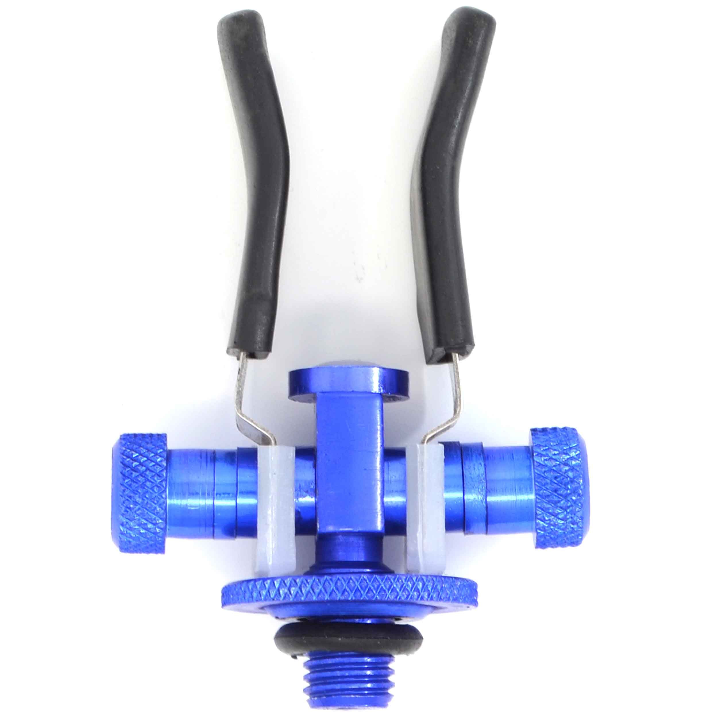 Phoxinus Blue Anodised Aluminium Butt Rests. Adjustable Back Rests To Suit Virtually All Rods, Rod Pods, Bank Sticks Etc. Ideal For Carp, Course And Match Fishing.