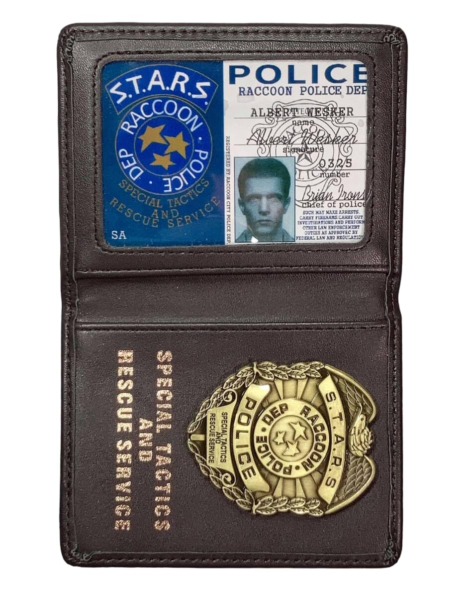 「バイオハザード　アルバート・ウェスカーの警察手帳 ブラウン」jo-db Amazon.co.jp: 「バイオハザード アルバート・ウェスカーの警察