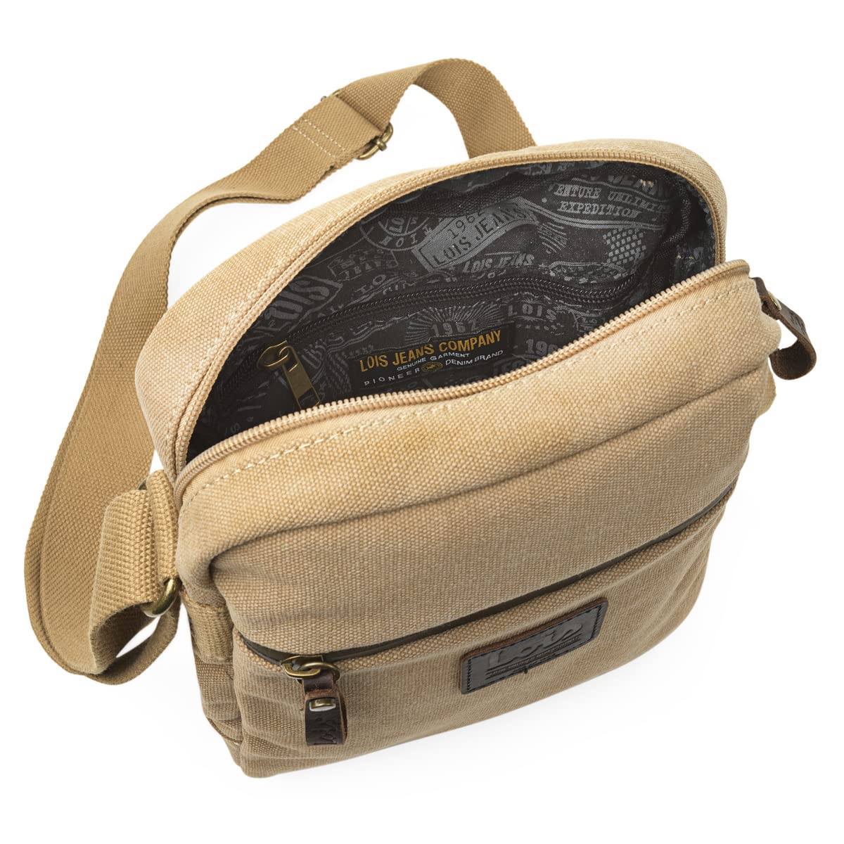 Lois - Bolso Hombre elegante y funcional Bolsitos Para Hombre resistentes y modernos Bolsos Para Hombre estilo casual, ideales para el día a día