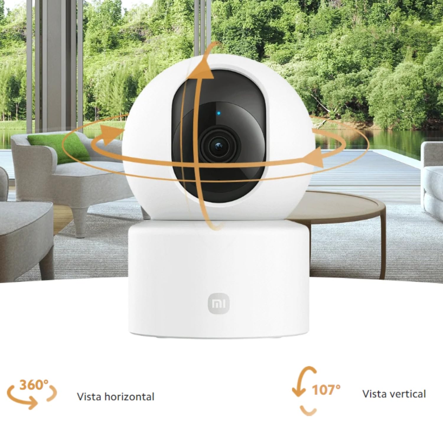 CAMARA IP/WIFI XIAOMI SMART CAMERA C301 - miniatura 2