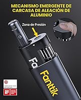 Vista 6 de Fanttik F2 Master Mini kit de herramientas rotativas inalámbricas, motor NeoPulse, 5 velocidades variables, 25000 RPM, cubo Revostor, 35 accesorios