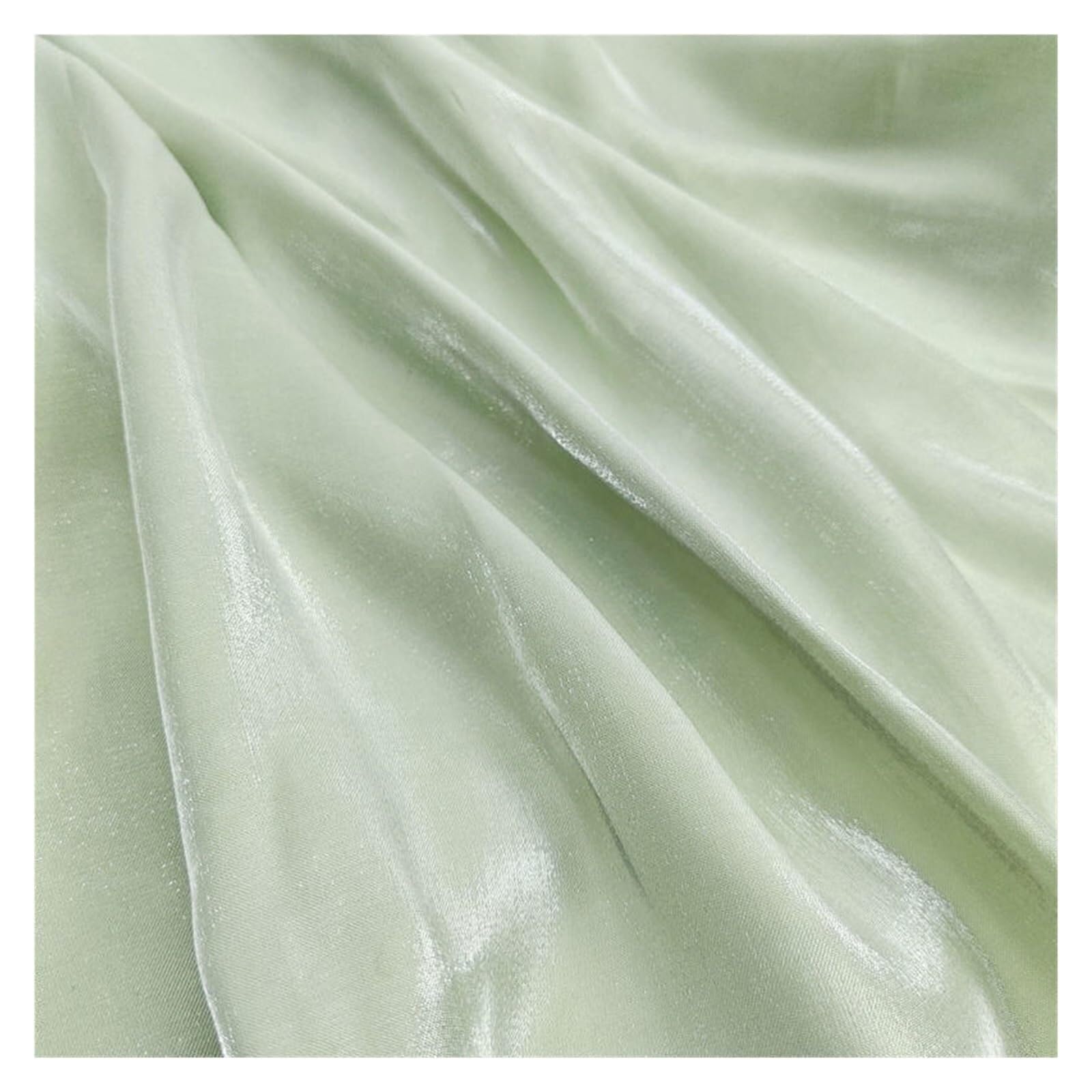 Silk Fabric Glazed Silk Satin Gradient Fabric Hanfu Dress Wedding Shiny Baby Clothes DIY Sewing Cloth 50 * 150cm(4)