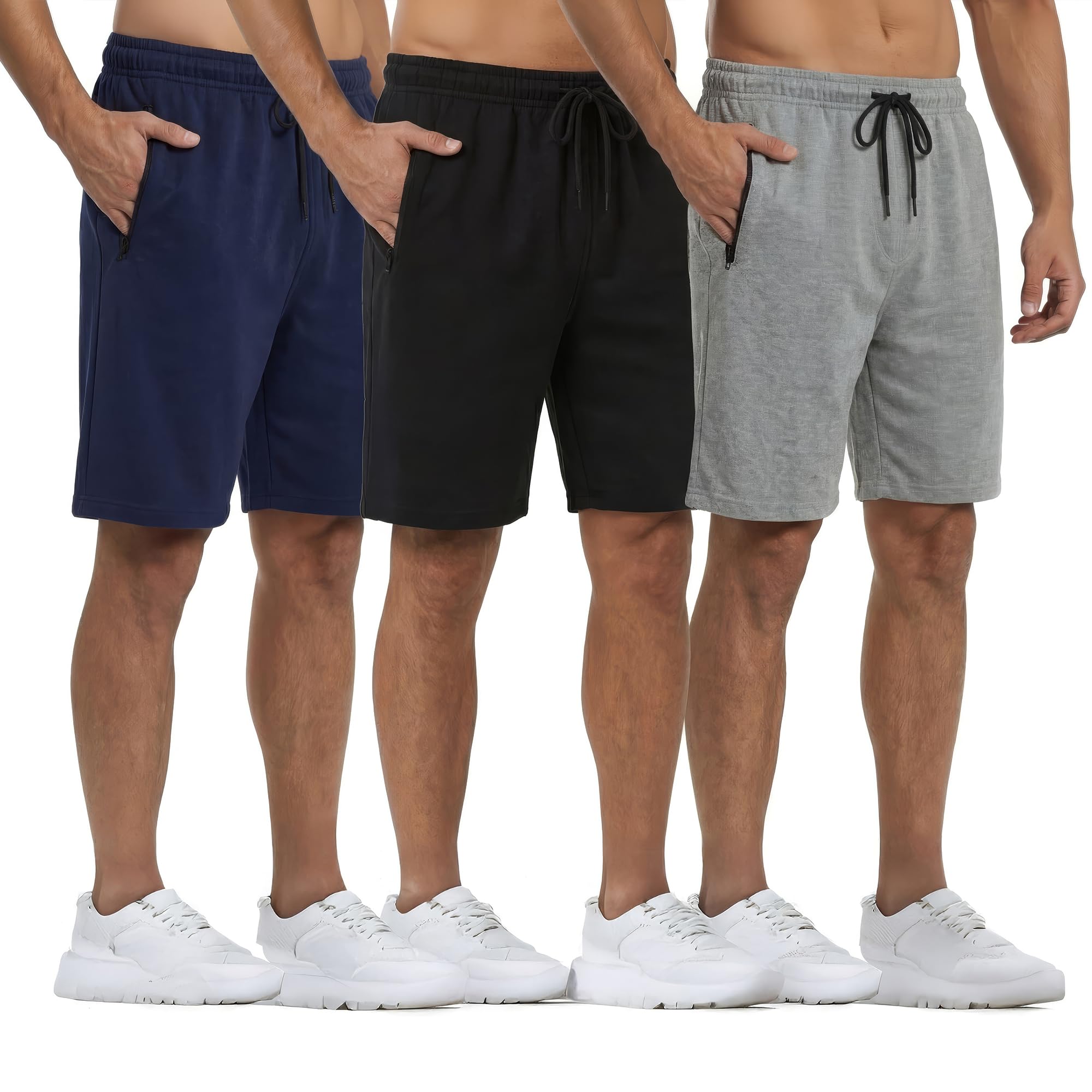 Buy That Trendz Plus Sizes Mens Shorts S, M, L, XL, 2XL, 3XL, 4XL, 5XL Knee Length Cotton Shorts for Mens Combo Pack Of 3-picture-34