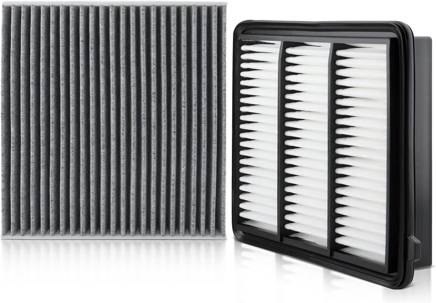 Engine Cabin Air Filters Compatible with 2022 2023 2024 2025 CR-V CRV Civic 1.5L Engine Cabin Dust Air Filtration 80292-TF0-G01 17220-64A-A00 80292TF0G01 1722064AA00 CF11182 C36080