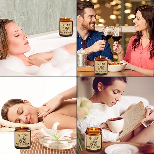 Miniatura 5 de Regalos de cumpleaños para mujeres, regalo de amistad para mejores amigas, regalos del día de la madre para hermana, velas perfumadas de HBESTIE