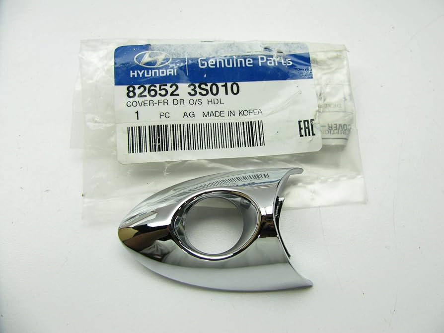 Genuine Hyundai 82652-3S010 Door Handle Cover, Exterior, Front