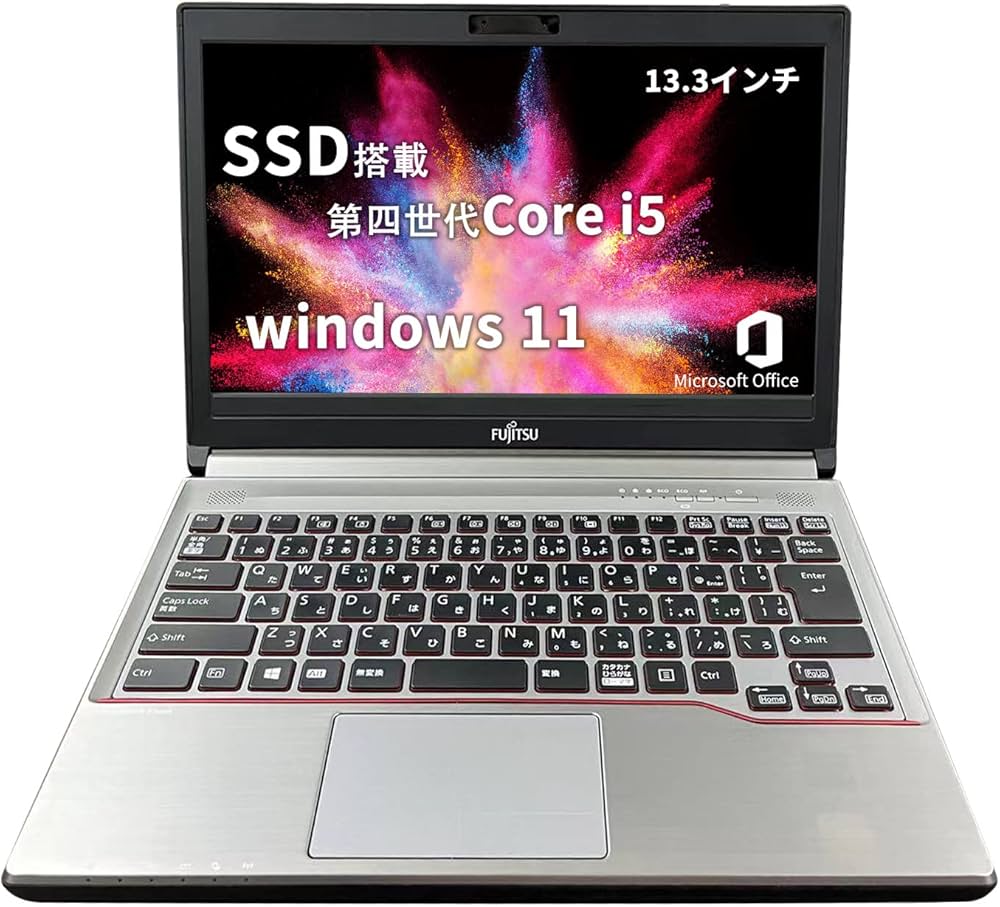 Amazon.co.jp: 【整備済み品】 富士通 ノートパソコン[ PCステージ