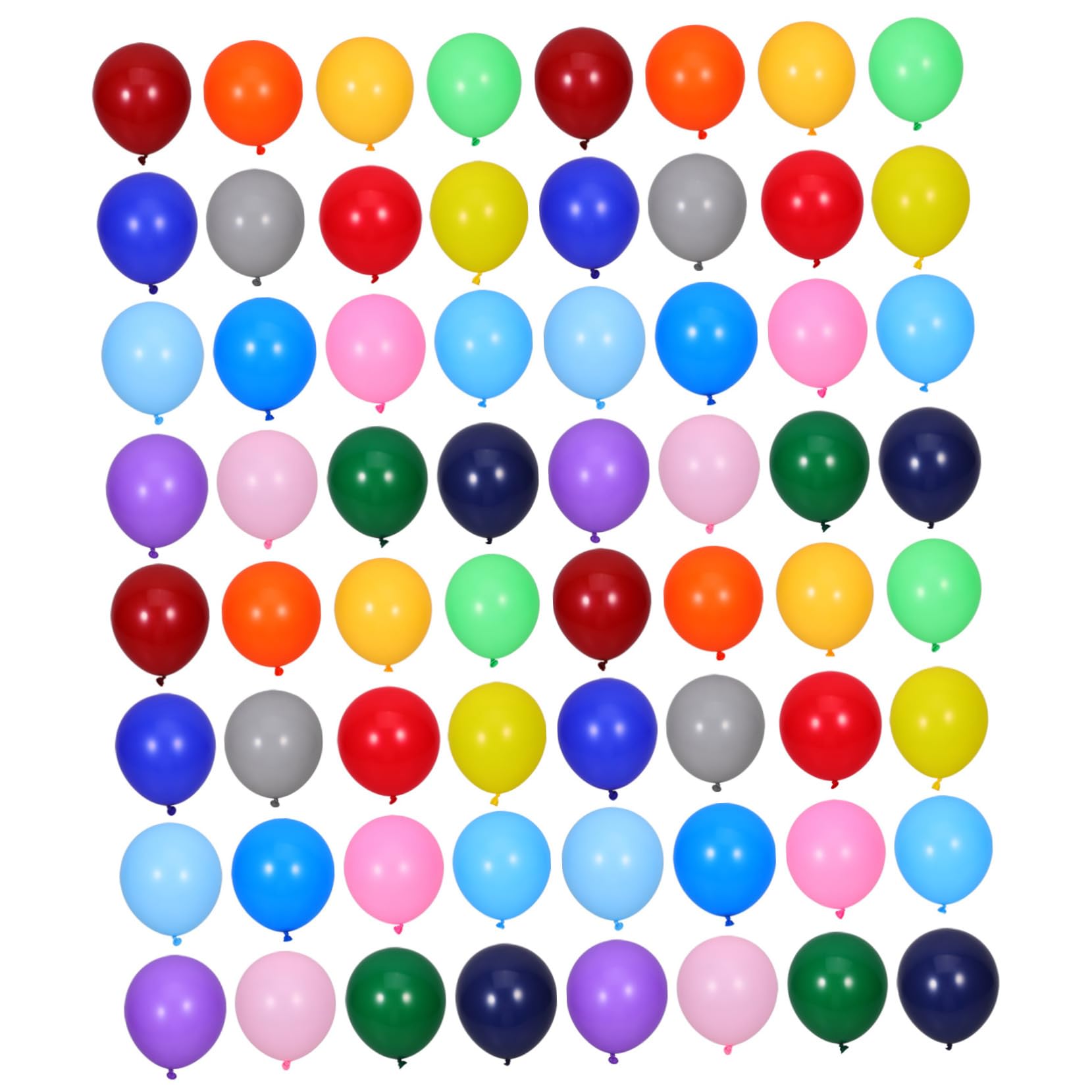 Globos Decorativos 200 Unidades de Látex para Fiestas y Eventos