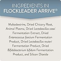 Vista 6 de Arrive, Suplemento diario probiótico y prebiótico para aves de corral para pollos jóvenes de 0 a 8 semanas de edad, 8 onzas