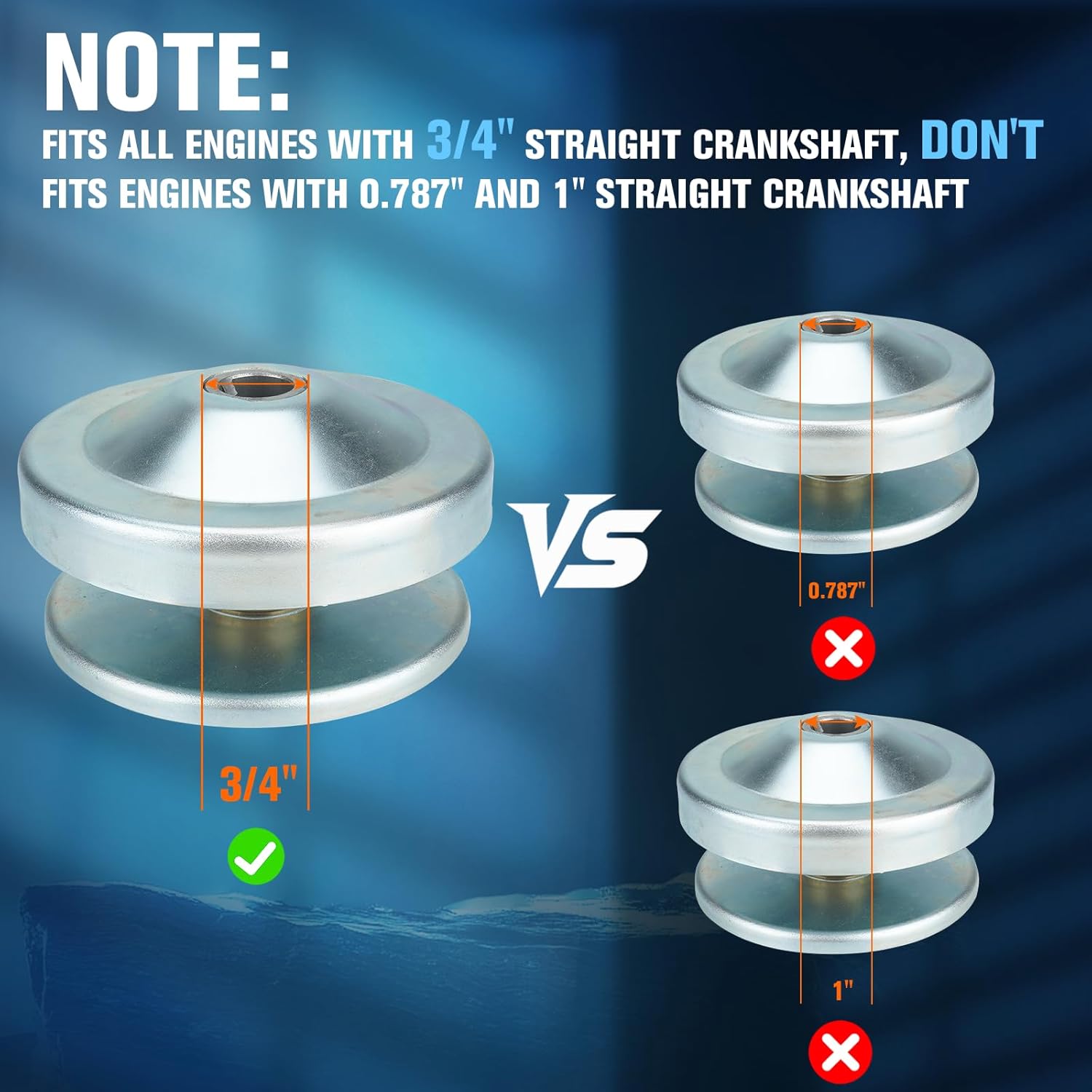 Youxmoto 30 Series Torque Converter for Predator 212CC, 3/4 Inch Driver 10 Tooth #40 41 420 and 12 Tooth #35 Chain Drive Belt Pulley for Manco TAV2 Comet for 218353A Mini Bike Clutch