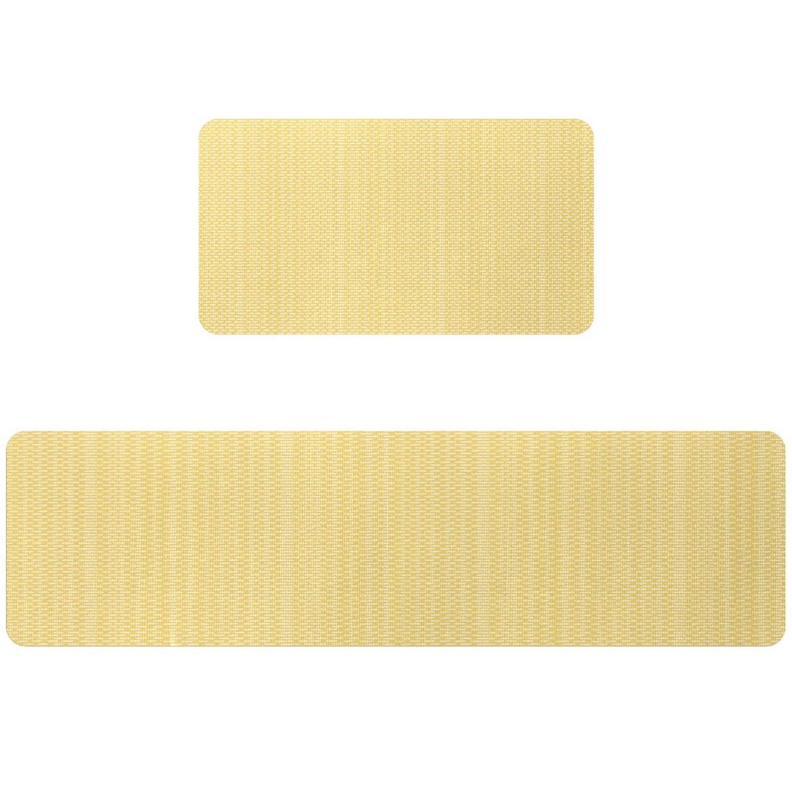 Alfombrillas de cocina de ganso amarillo que evitan resbalones y absorben salpicaduras