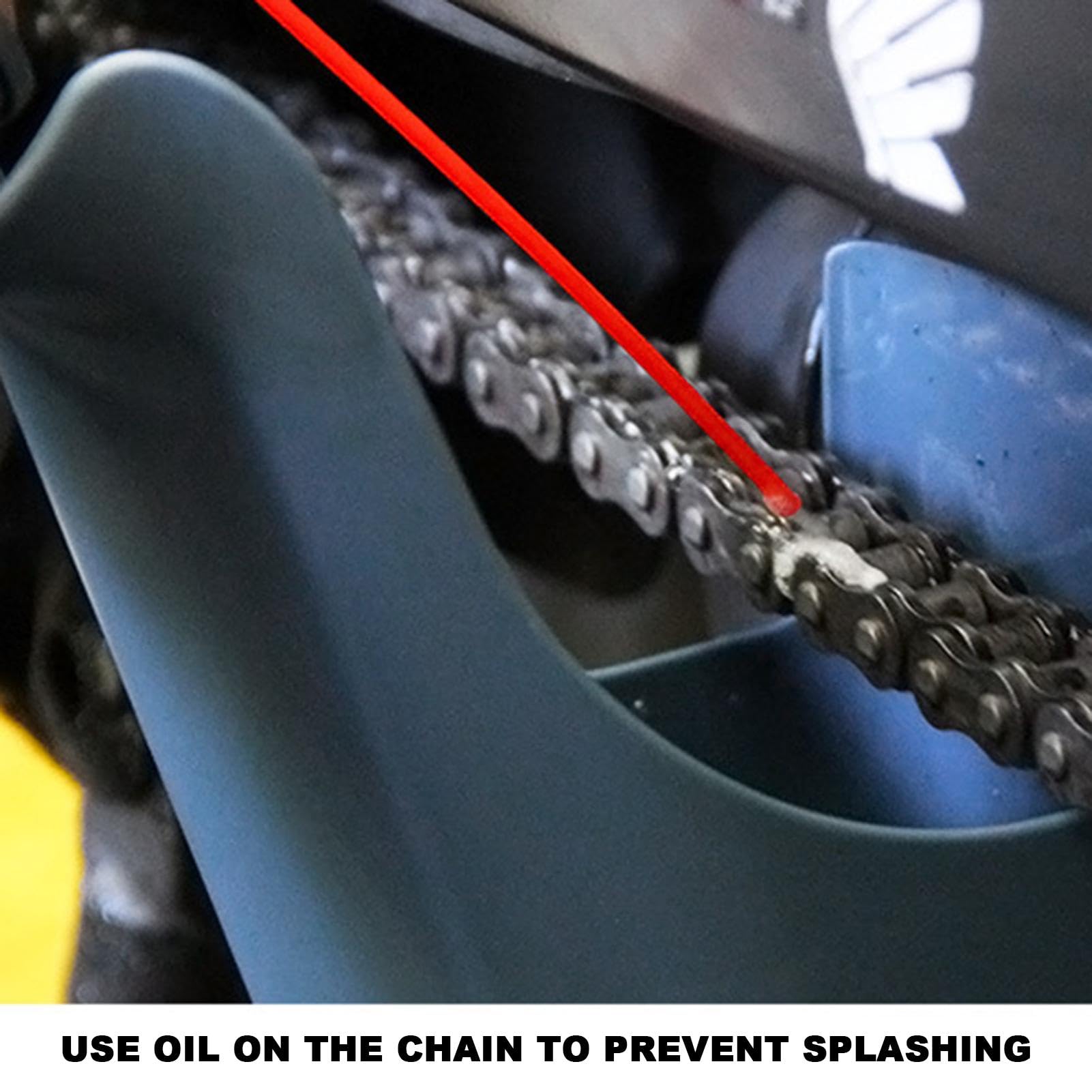 Kit Pulizia Catena Bicicletta - Con Spazzola E Contenitore Per Olio, Per Manutenzione - Foto 3