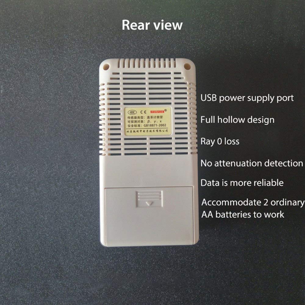 N/A/A Compteur Geiger de type BR-6, Détecteur de radiations nucléaires, Testeur de rayon X, Détecteur radioactif, Dosimètre portable
