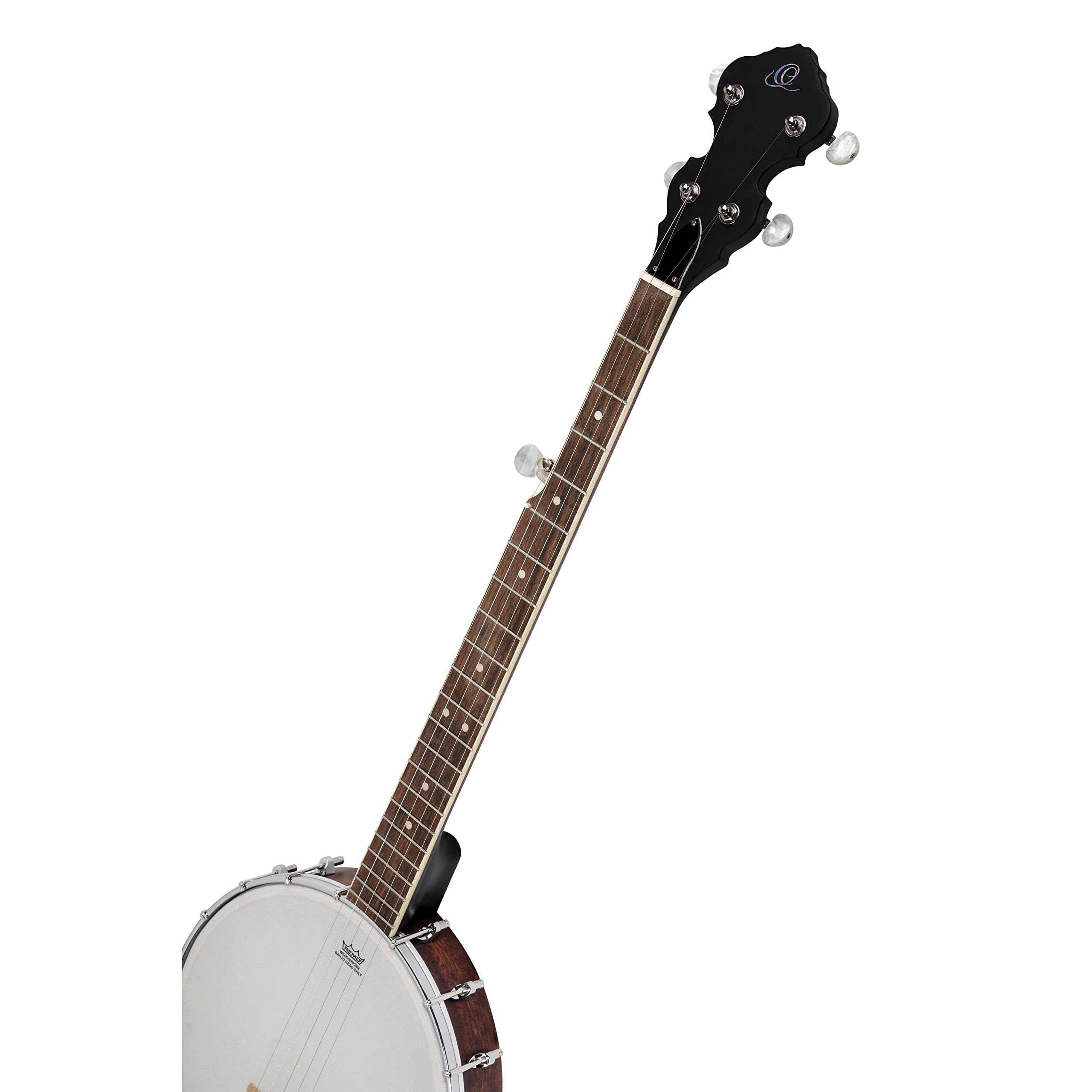 Ortega Guitars Americana Series Banjo – Open Back – 5 Saiten, Akustisch – Remofell, Mahagoni, Whiskey Burst Finish (OBJ150OP-WB)