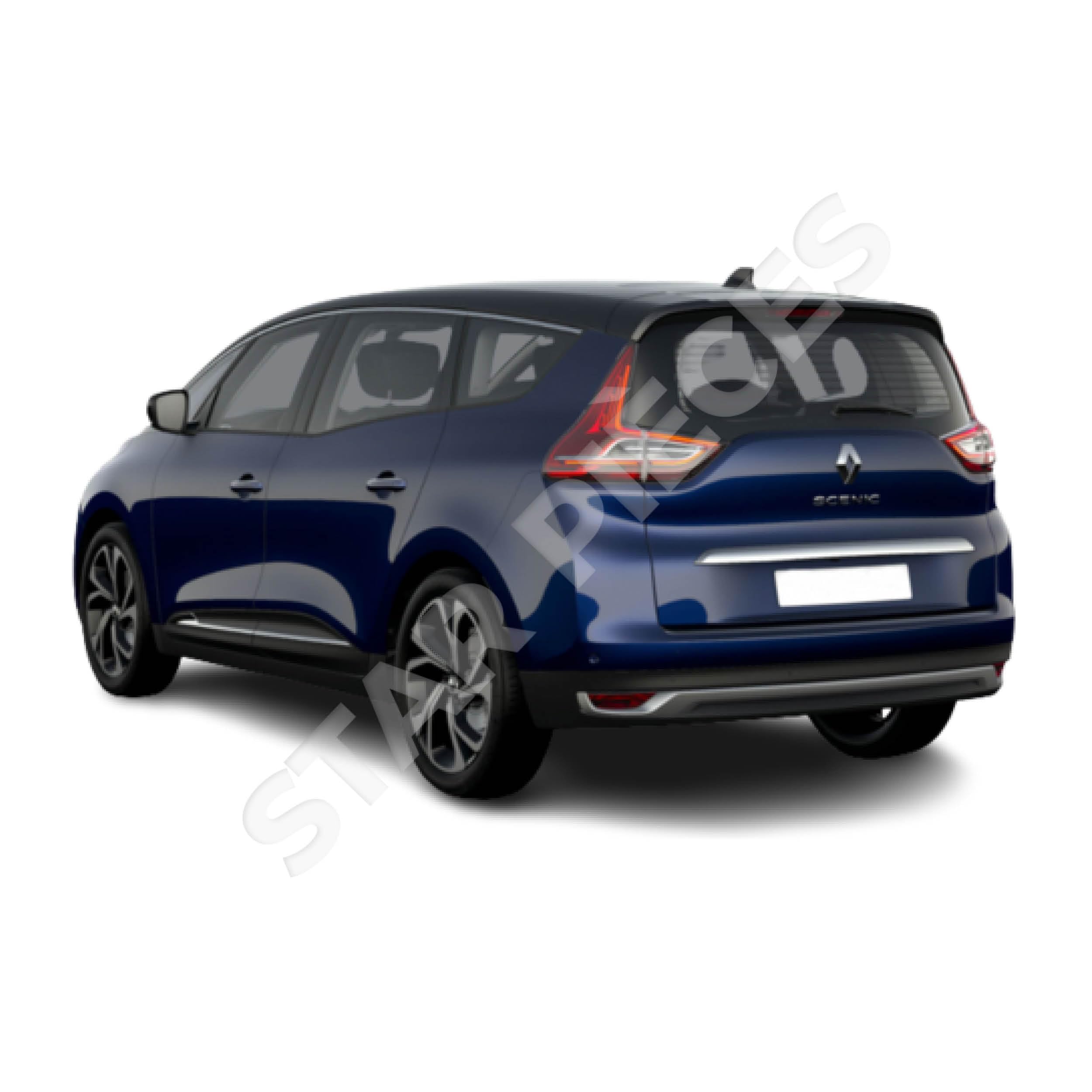 2 amortiguadores maletero compatibles para Grand Scenic 4 (2016-2023) muelle neumático maletero. 904502954R, 904506721R, 904509420R