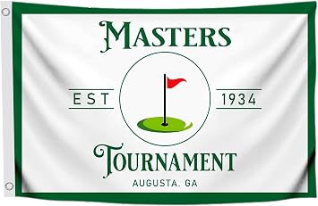 3x5 Feet Golf Sports Flag Banner - Man Cave Party Garden House Outdoor - Golf Sports Tournament Augusta National Club Flag - Practice Putting Green Flag for Yard - Club House Garden Flag