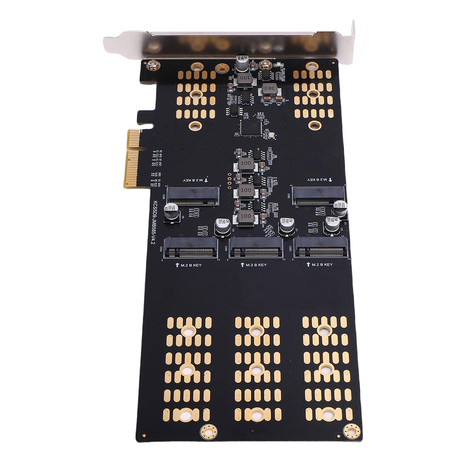 Generic M.2 PCIE do M.2 Adapter SSD, 5 Szczeliny . PCIE Karta Ekspansji dla Komputera