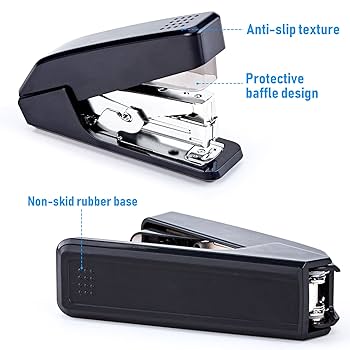 Amazon | ホッチキス 60%省力化 一本指でホッチキス 25~30枚とじ