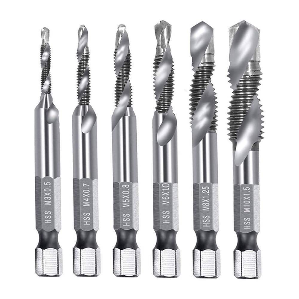 Amazon.co.jp: KIMLONTONドリルタップ M3 M4 M5 M6 M8 M10