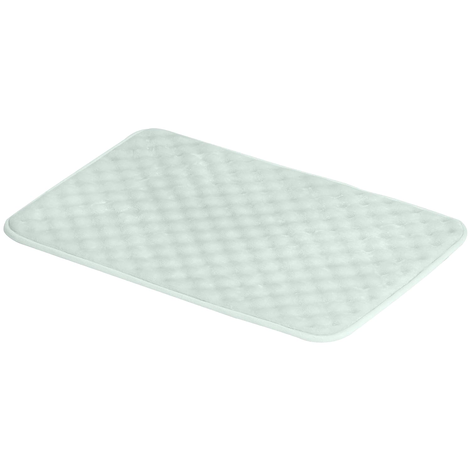 Buy AmazonBasics Rippled Memory Foam Bath Mat (Green, Small) Online