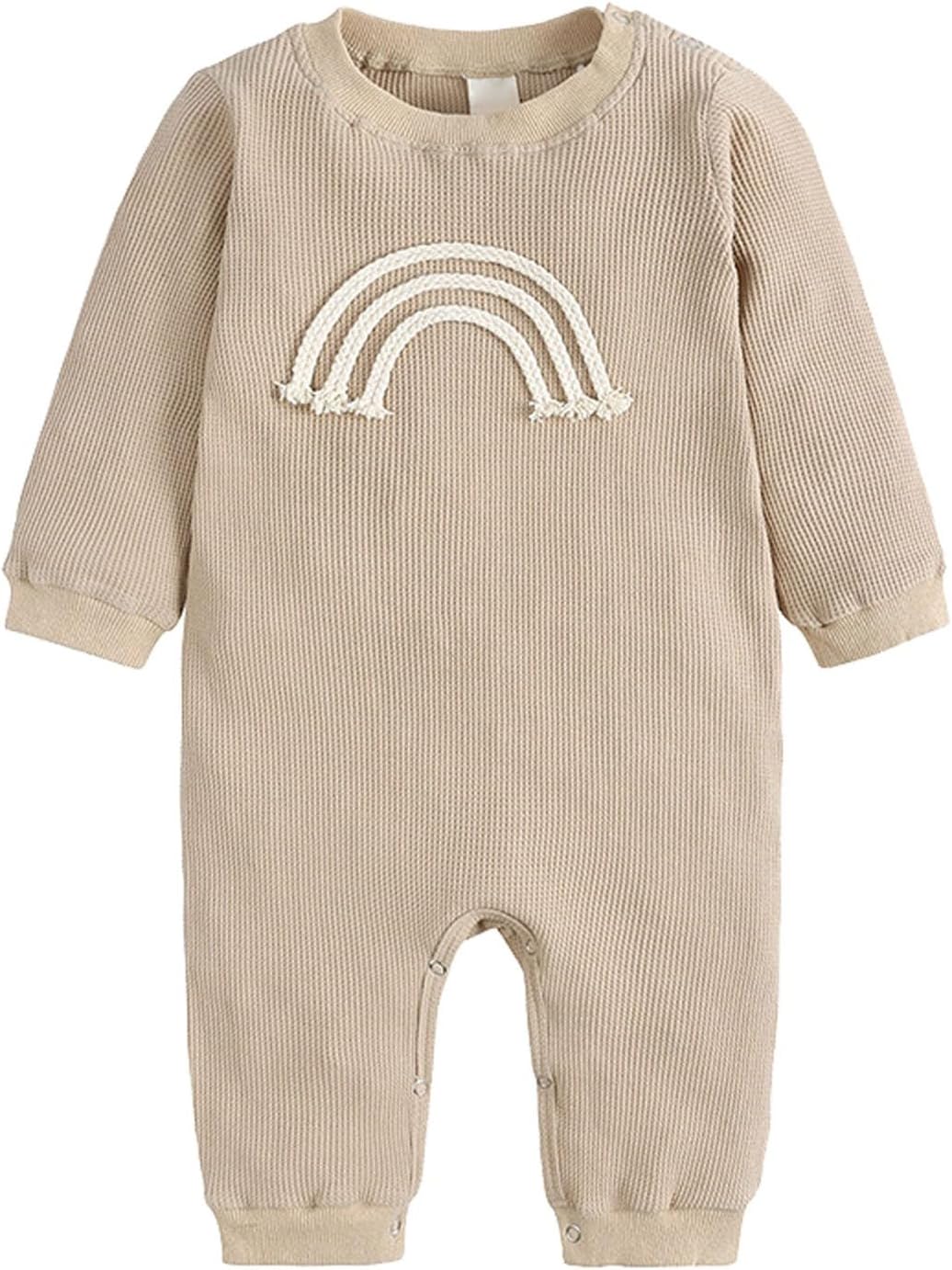 Unisex Baby Winter Bubble Romper Cute Kids Boys Girls Jumpsuit Solid Snowsuit Fall Winter Long Sleeve Bodysuits