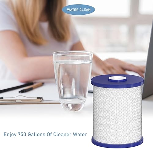 Miniatura 7 de Filtros de agua de carbón activado con cáscara de coco compatibles con Royal Prestige Frescapure 4000, 4500, 5000, 6000 CT, 6000 UC, WF0705 sistemas