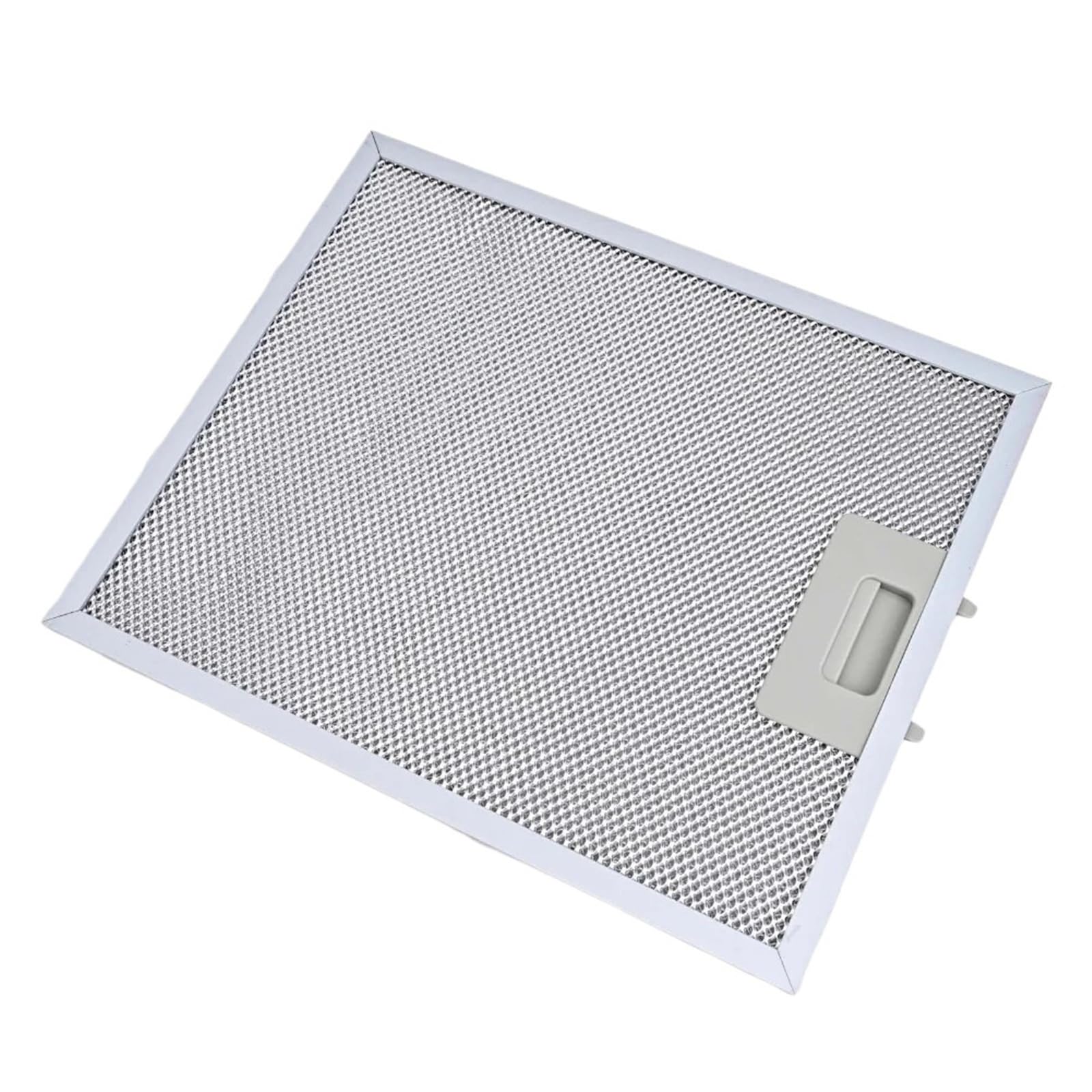 Compatible con RANGEMASTER, juego de 3 filtros de grasa de aluminio, piezas de campana extractora de metal plateado de 300x250 mm