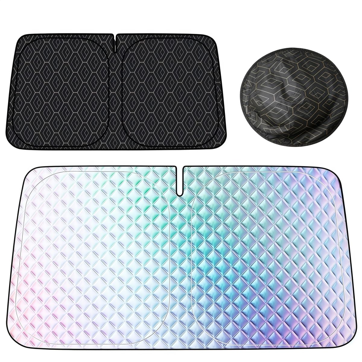 Parasol Coche Delantero para Volvo EX60 2026,Parasol Coche Parabrisas Grueso,Parasol Plegable Coche,Protector Solar Parabrisas,Protección UV,Reduce Calor Interior