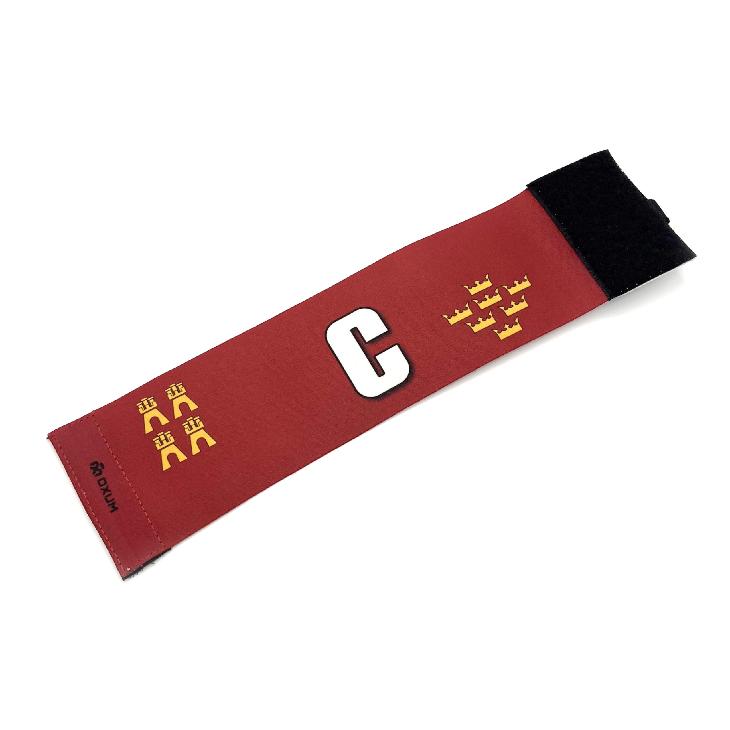 OXUM Sport Captain's Armband for Children and Adults - Football Armband with the Flag of the Region of Murcia - Elastic and Adjustable Armband Size L