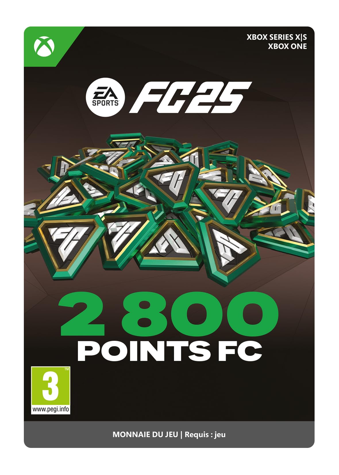 EA SPORTS FC 25 2800 Ultimate Team Points | Xbox One/Series X|S - Download Code