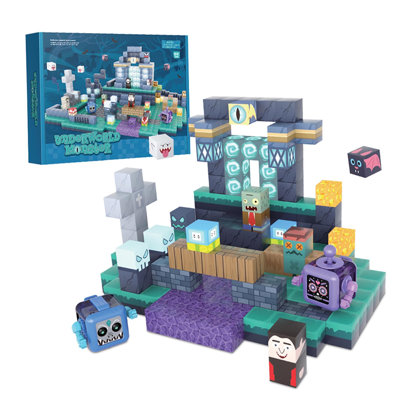 超激レア　DIVINER　グッズ　スタッキングブロック　灰皿　一点物　2種 Amazon.co.jp: YOIKO マグネットブロック 190PCS 異界怪物テーマ