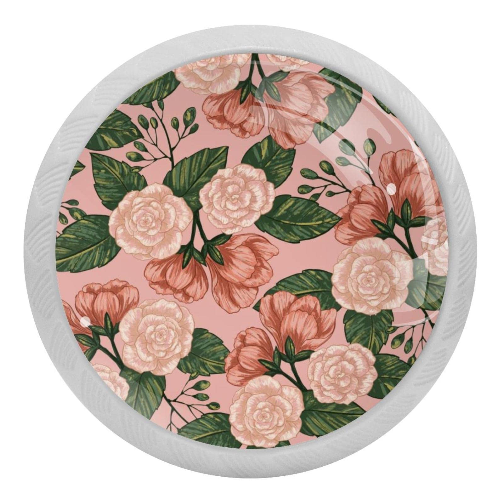 Boutons de placard de cuisine en verre pour armoires et tiroirs de commode