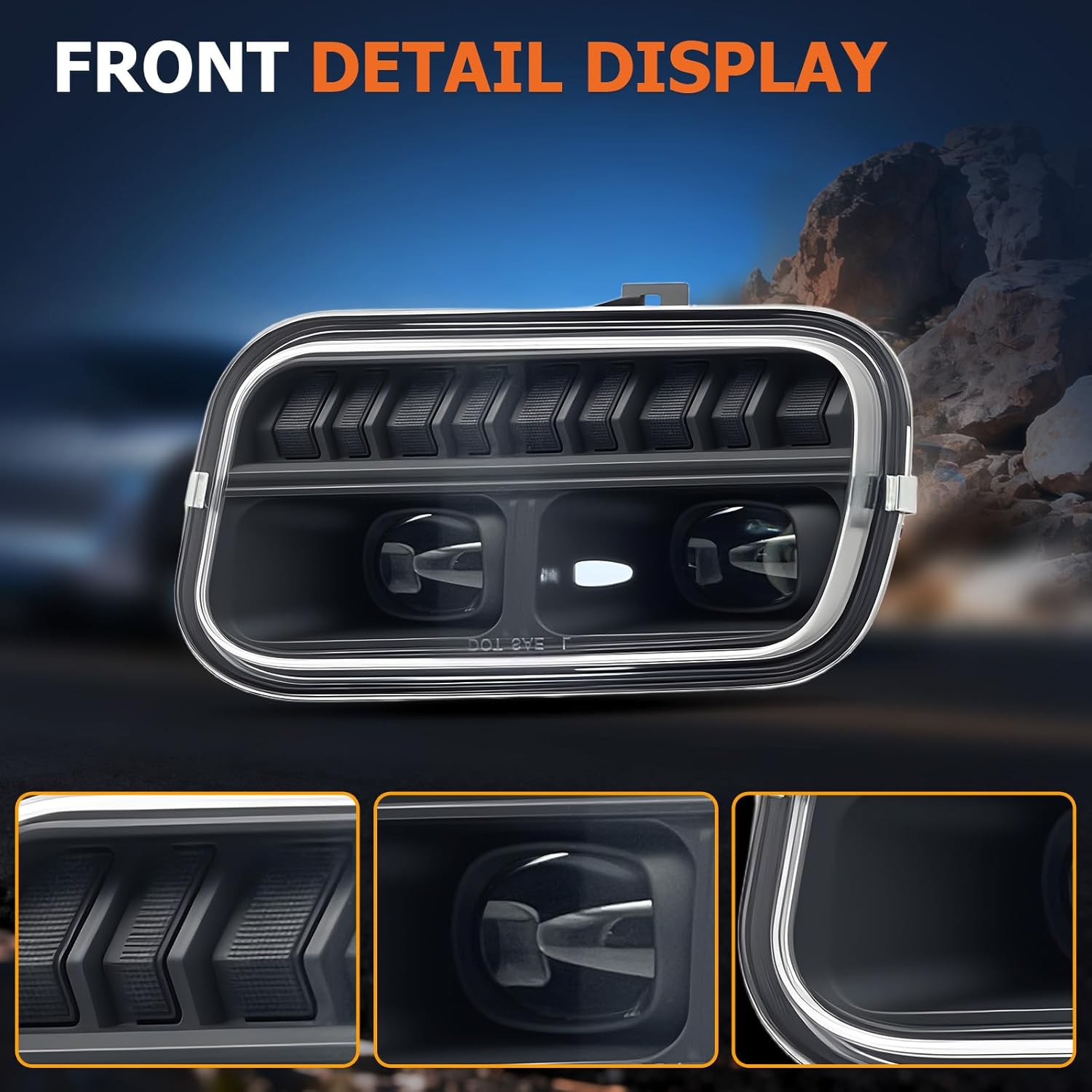 LED Fog Lights Compatible with 2009 2010 2011 2012 2013 2014 Ram 1500 2500 3500 Taillights with DRL 1 Pair Front Bumper Driving Fog Lamps clear lens