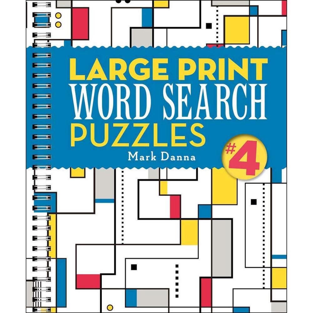 Large Print Word Search Puzzles 4