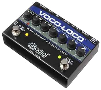 Radial VOCO-LOCO ボーカルエフェクトループスイッチャー Amazon.co.jp: Radial ボーカル／楽器用エフェクト