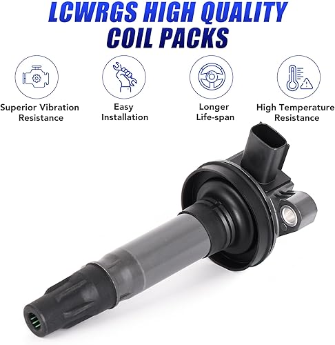 Miniatura 4 de Juego de 6 bobinas de encendido para Ford Edge Explorer Taurus Flex Lincoln MKZ MKS MKX Mazda CX9 CX-9 2007 2008 2009 2010 2011 2012 2013 2014 2015
