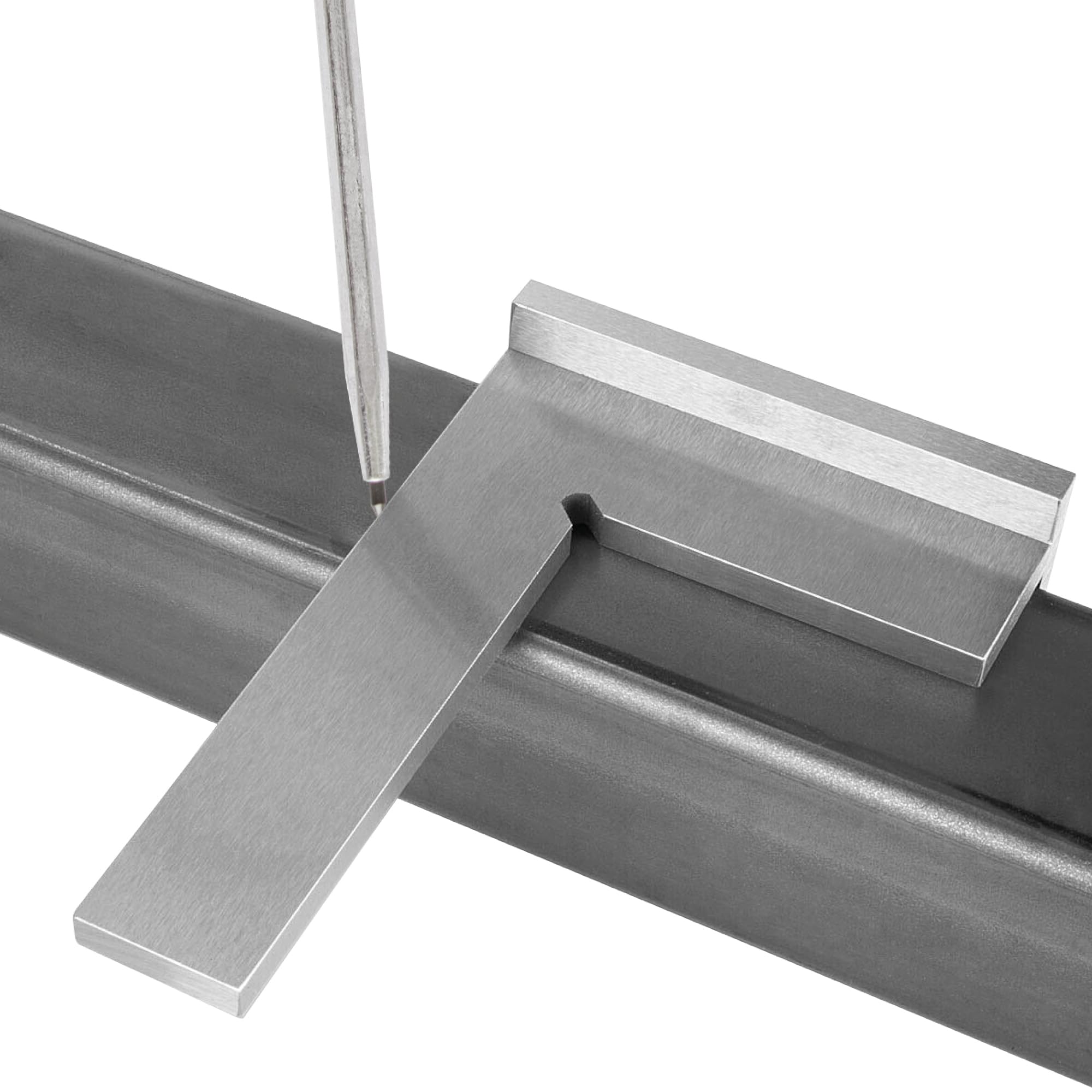 Werkstattwinkel mit Anschlag 300 x 175 mm, DIN 875-2, Stahlwinkel 90°